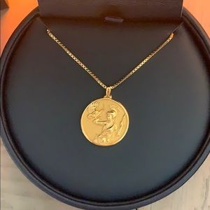 Awe Inspired Goddess Coin Necklace 2025